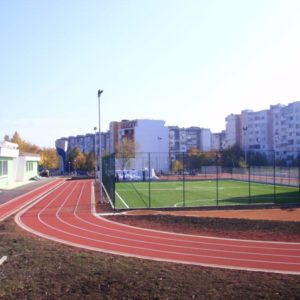 изграждане на лекоатлетически писти